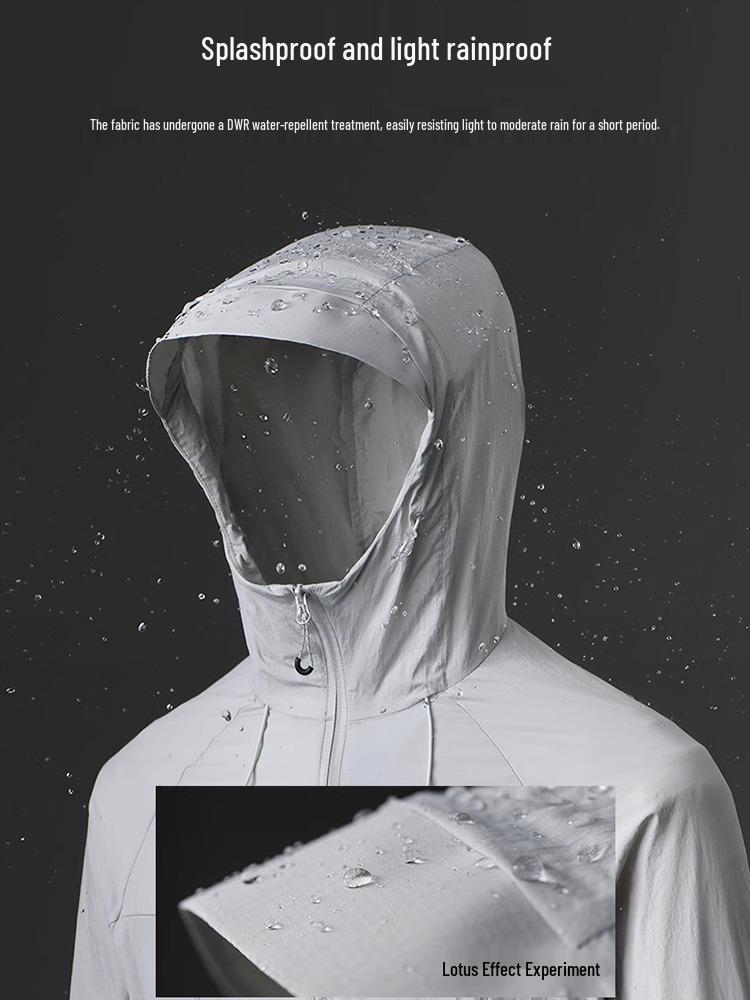 Women's Lightweight UV Protection Reflective Jacket for Outdoor Activities