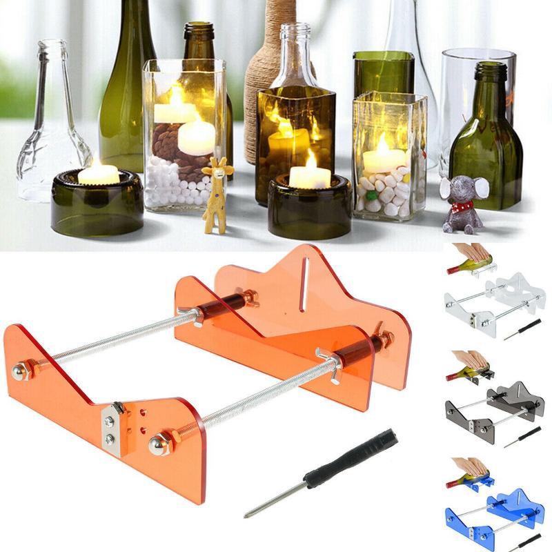 1 шт., DIY ваза, лампа, резак для пивных стеклянных бутылок, режущий станок, художественный ремесленный инструмент для переработки, инструмент для резки стеклянных бутылок, бытовой инструмент синий