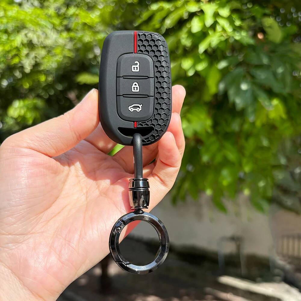 

Брелок Защита Для Renault Kadjar Duster Zen Kwid Logan Stepway Twingo Clio Sandero Stepway Arkana Kadjar Чехол-футляр для автомобильного ключа