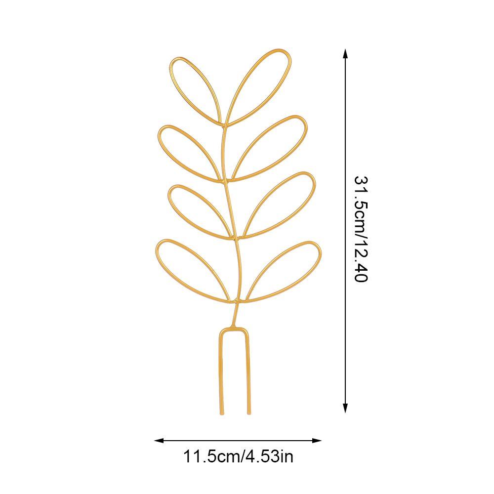 Cadru Ornament în ghiveci Plantă Spalier Aranjament Grădină Suport în formă de frunză Suport pentru cățărare de viță de vie