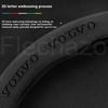 AALE1 Car Steering Wheel Cover For Volvo XC40 XC60 XC70 XC90 S40 S60 S80 S90 V40 V50 V60 V90 Carbon Fiber Suede Interior Accessories