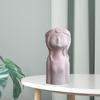 Ceramic Vase, Human Flower Vase Modern Minimalism Statue Sculpture Holder Tabletop Planter Piece