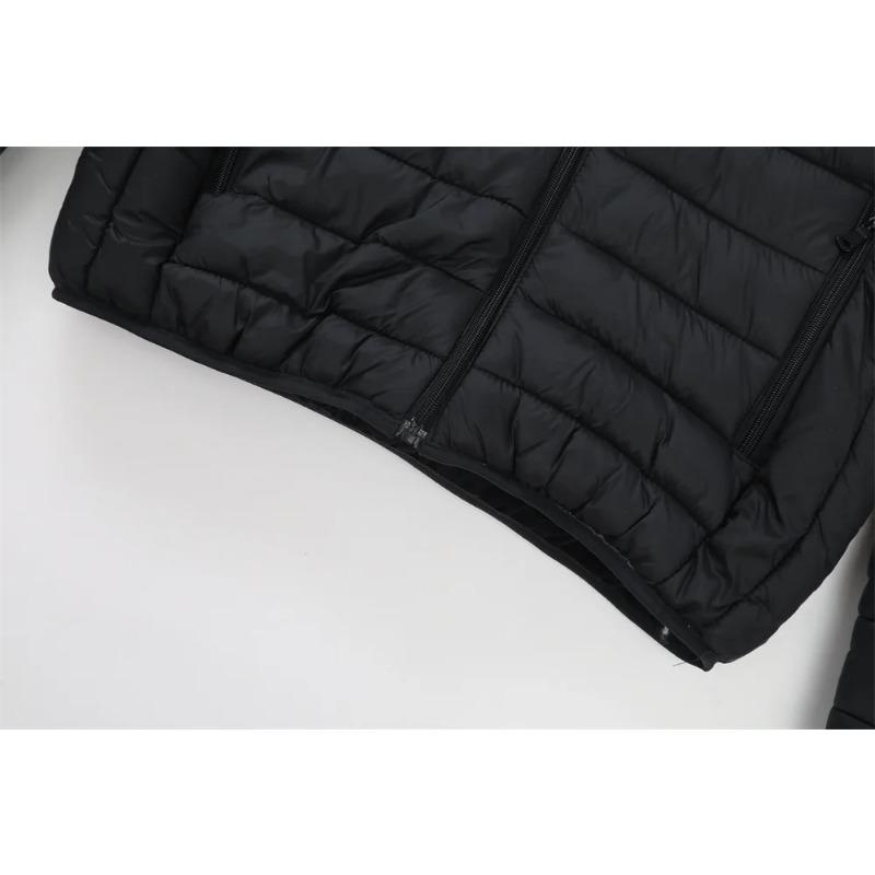 New Winter Fleece-Lined Thickened Cotton Coat Business-Casual Windproof Warm Lightweight Fashionable Hooded Jacket Sports Jacket