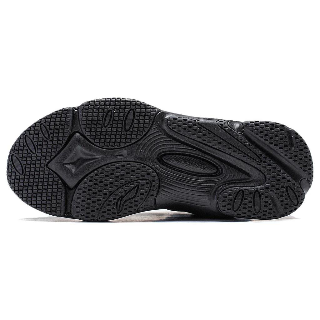 New LiNing Wing Wind Cushioning Anti Slip And Wear Resistant Support Low Top Casual Shoes Women's Black AGCT462-4