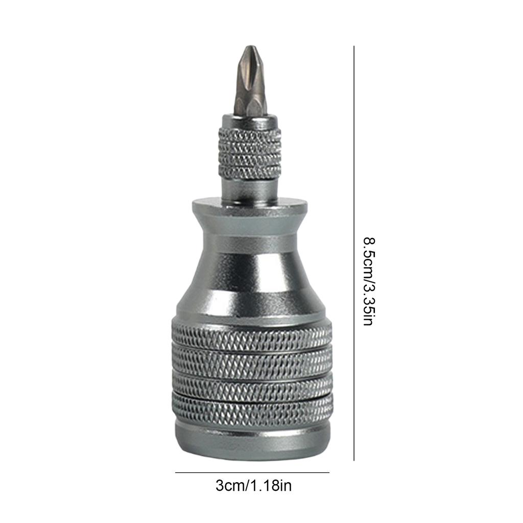 7-in-1 Mini Screwdriver Strong Magnetic Tip Palm Screwdriver Magnetic Screwdriver Mini Quick Ratchet Screwdriver EDC Hand Tools