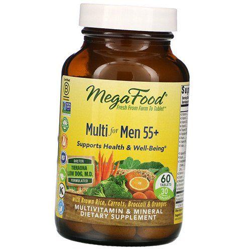 

Vitamin complex for men after 55 years, Multi for Men 55+ Iron Free, Mega Food 60 tabs (36343018) 60tab