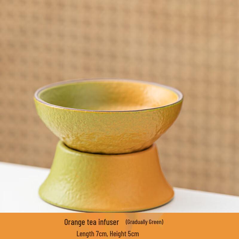 Lucky Orange Ceramic Tea Strainer Standard