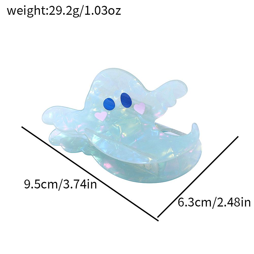1pc/4pcs Colorful Cute Simple Sweet Ghost Hair Clip Fashionable Versatile Hair Accessories Hair Grips Hair Decorations