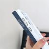 Handheld Silicone Elastic Wrist Strap Hard PC Phone Case For Samsung Galaxy S25 S24 S23 Ultra Plus Matte Clear Shockproof Cover