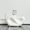 Unique Nordic Style Ceramic Vase, Simple Modern Home Decoration Art Piece, Dried Flower, Vase, Living Room TV Cabinet Decoration