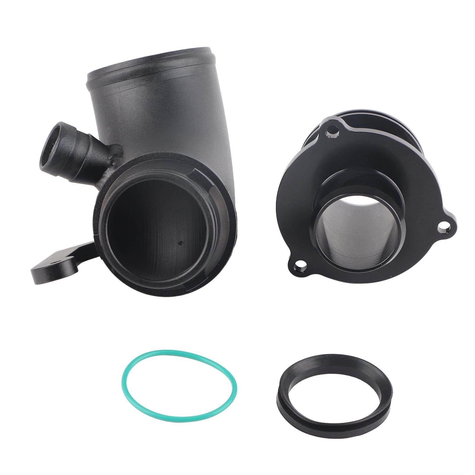 Goolrc Unisex Intake Turbo Elbow Pipe With Muffler Delete Kit Replacement For Seat Leon Mk3 Cupra 5F 1.8T 2.0T