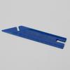 5-1/2" Button Gauges & Point Turners, 1 Count Guage & Turners, Blue, Patchwork Measuring Drawing DressmakersRuler