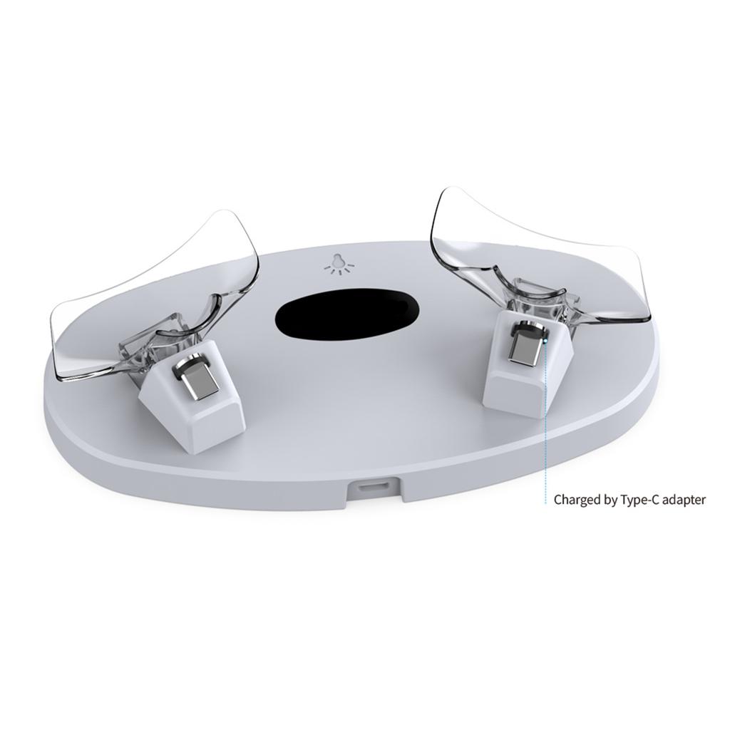 Handle Controller Charging Dock for PS VR2 Controllers Magnetic Charger Stand
