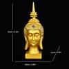 Buddha Statue ,Desktop Ornament , Compact ,Sturdy Home Decor Sculpture Decorative Figurine for