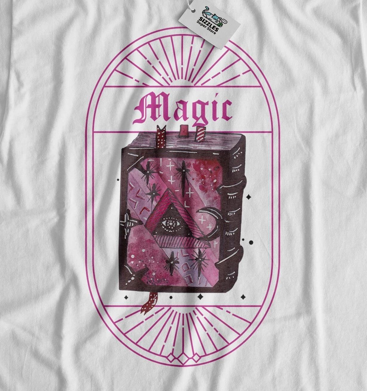 

Unisex Gothic Witchcore T-Shirt & Gothic Witches Spelling Book Gifts XL