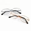 Design Reading Glasses Men and Women Full-frame Alloy Clear HD Lenses Presbyopia Eyeglasses Impact Scratch Resistant 0 ~ +400