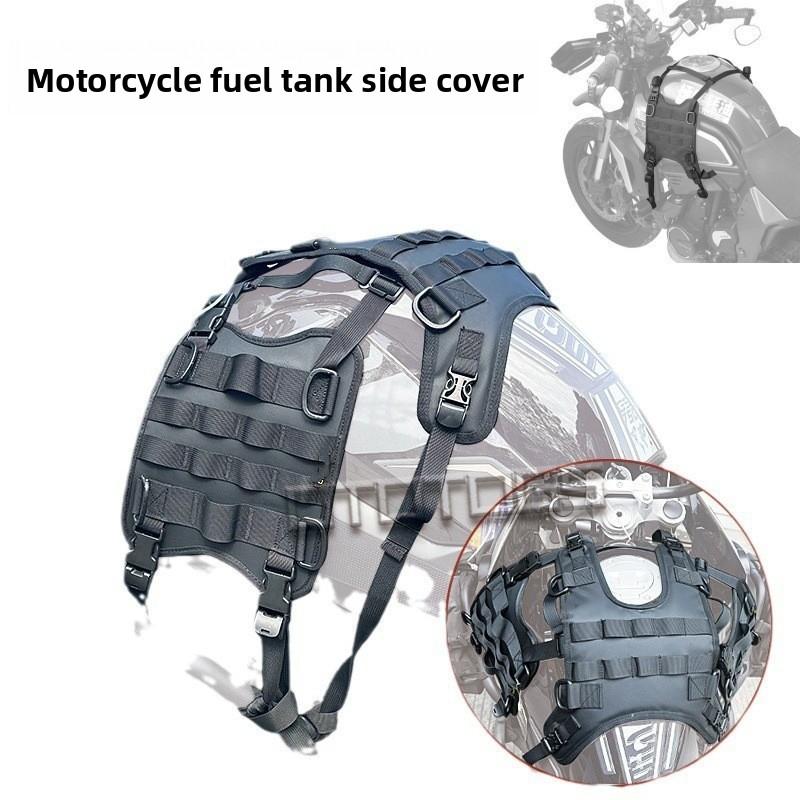 Multipurpose Backpack Waterproof Motorcycle Travel Quick Dismantling Locomotive Side Bag Motorcycle Fuel Tank Side Vest Fuel Tank Hanging Bag Suitcase