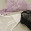 Sexy panties French ultra-thin embroidered lace panties pure cotton bottom crotch hip lift low waist panties T-pants