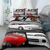 Initial D Comics Duvet Cover Set EU Single Double King US Twin Full Queen Size Bedclothes