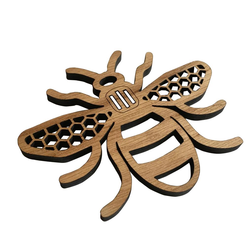 Creative Wooden Cup Mat Gift  Table Decoration