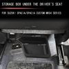 For Suzuki Spacia  MK54S MK94S 2024 2025 Driver's Seat Container Trim Side Under Storage Box Cover Interior Accessories