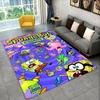 Cute S-SpongeBob Cartoon Non-Slip Area Rug for Living Room,Bedroom,Playroom,Soft Carpet Floor Mat Home Decor Rug Kids Room Gift