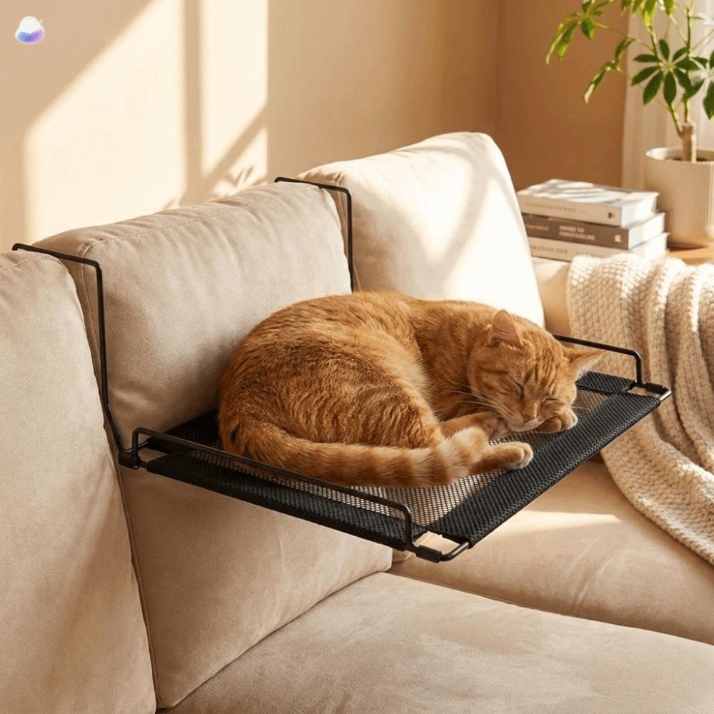 Stable Cat Window Hammock Folding Cat Sunbathing Bed Pet Nest Pet Window Perch  Window Perch