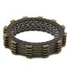 Clutch Friction Steel Plates Kit 21441‑12010 21451‑23000 For Suzuki AX100 A100 AX115 TS100 TC100 RV90 TS90 TM75 AC100 AS100