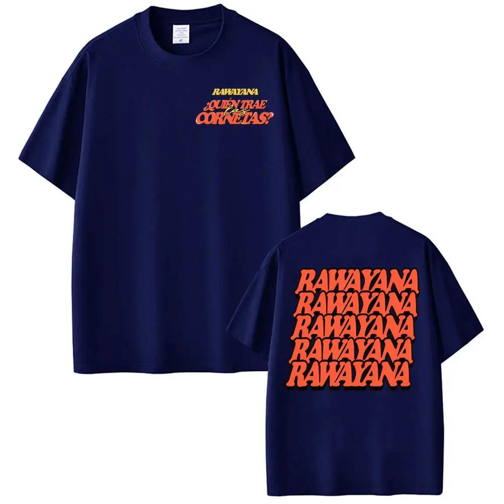 2026 Band Rawayana Quin Trae Las Cornetas Merch Tshirt Unisex Women Fashion Vintage Classic T Shirt ONeck Cotton Oversized Tees