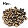 10/30/100pc Motorcycle Throttle Cable Metal Stop Bolt Solderless Throttle Cable Connector Brake Wire End Clamps Motorcycle Parts