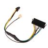 24Pin Female To 6Pin Male Power Adapter Supply Cable Connector For Hp Elite 8100 8200 8300 Atx