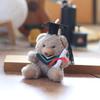 Doctor Bear Keychain Backpack Pendant Super Soft Pp Cotton Graduation Kids Gift