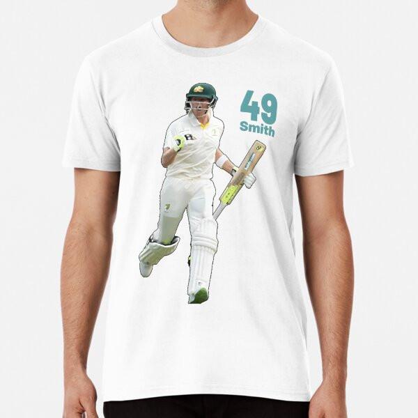 

Steve Smith - Batsman - Australian Cricket P S to 5XL Made in the AU/USA T-Shirt 2XL