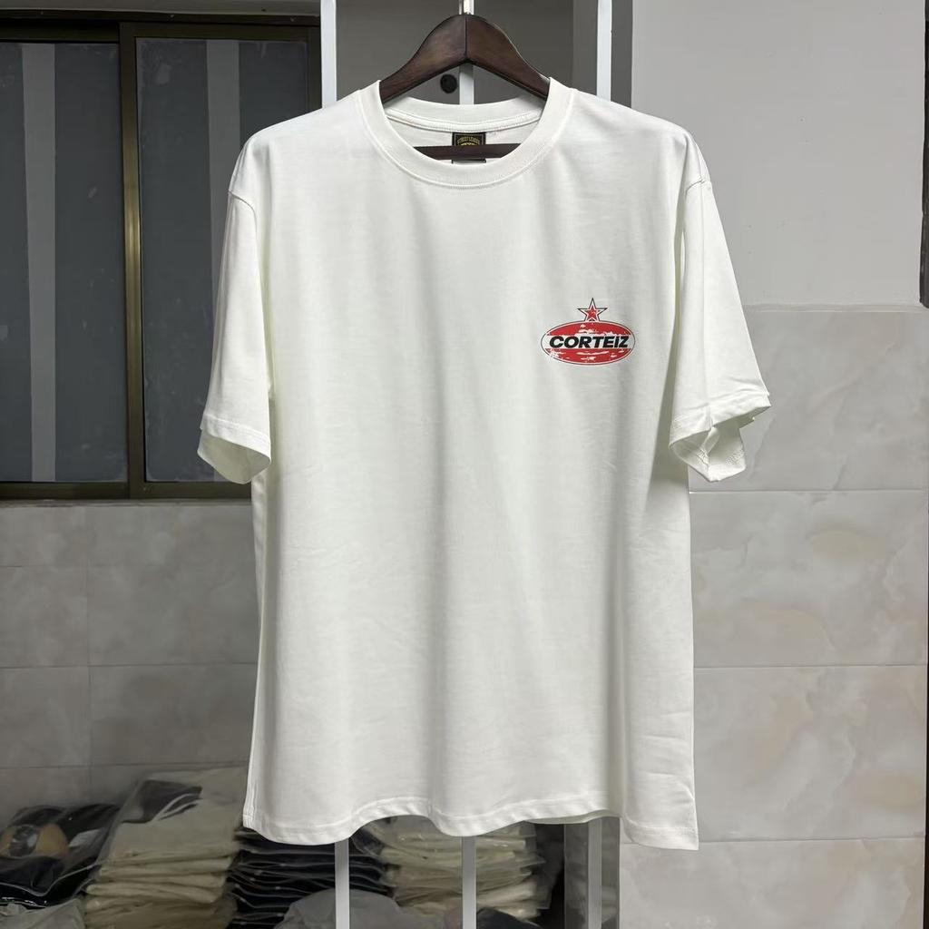 Summer New Printed Short-sleeved T-shirt Men's and Women's Loose Casual Trendy Top