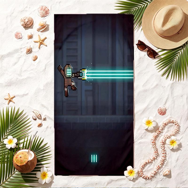 Dead Space Soft Beach Towel Stylish Beach Pool Towel for Summer Seaside Vacation Travel