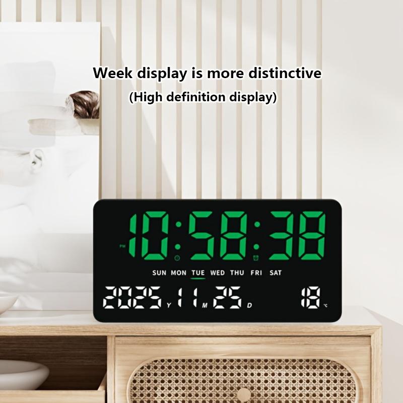Simple Style 11-Inch High-Definition LED Large-Screen Clock