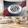 Girona FC Wall Tapestry, Soft Fabric Wall Hanging, Decorative Backdrop For Bedroom Home Wall Art