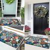 Optical Illusion Door Mat Flat Welcome Doormat Suitable for Indoor and Outdoor Use, Perfect for Front Doors, Entryways, Bedroom