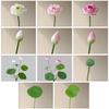 Lotus Flower & Leaf Artificial Decoration - Green Plant Handicraft INS Style for Wedding