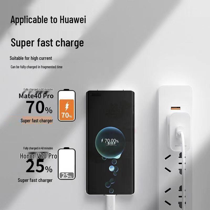 Compatible Charger for Huawei 66W/88W Super Fast Charging - Honor Magic/Mate