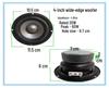 3-12 Inch Full-range Midrange Bass Speaker with Aluminum Frame - Heavy Bass, Contact Customer Service for Details