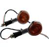 Road Passion 2 pcs Universal Motorcycle Rear Turn Signal Indicator Light Replacement for Yamaha Road Star 1999-2003/ Royal Star 1996-2004/ XV1100 V