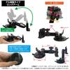 Movaics YUPITERU YERA/MOGGY/Portable Navigation Gel Suction Cup Long Type Car
