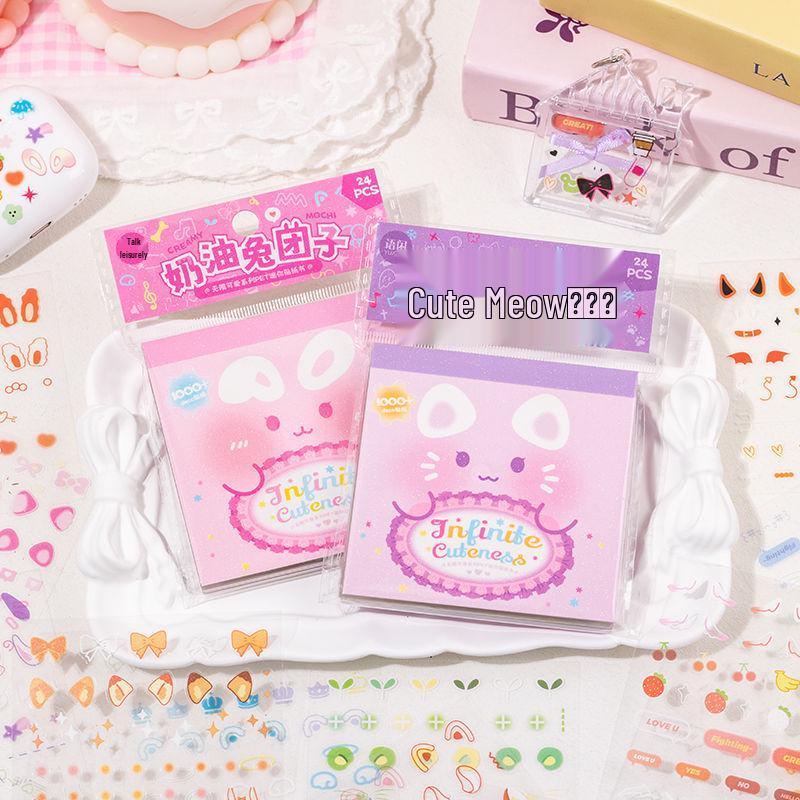 Mini Die-Cut Nail Art Sticker Book - Cute Decorative Stickers