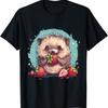 Erdbeer Herzschlag Obstliebhaber Fruitarier Erdbeeren Bauernhof T-Shirt