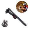 Non Slip Nylon Handle Bicycle Torque Wrench Zinc Zinc Alloy Hexagonal Set Socket Spanner  Road Bike