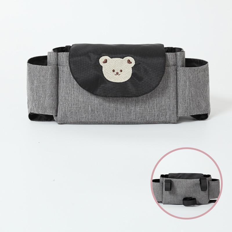 Infant Pushchair Hanging Bag With Velcro Mount For Baby Accessories