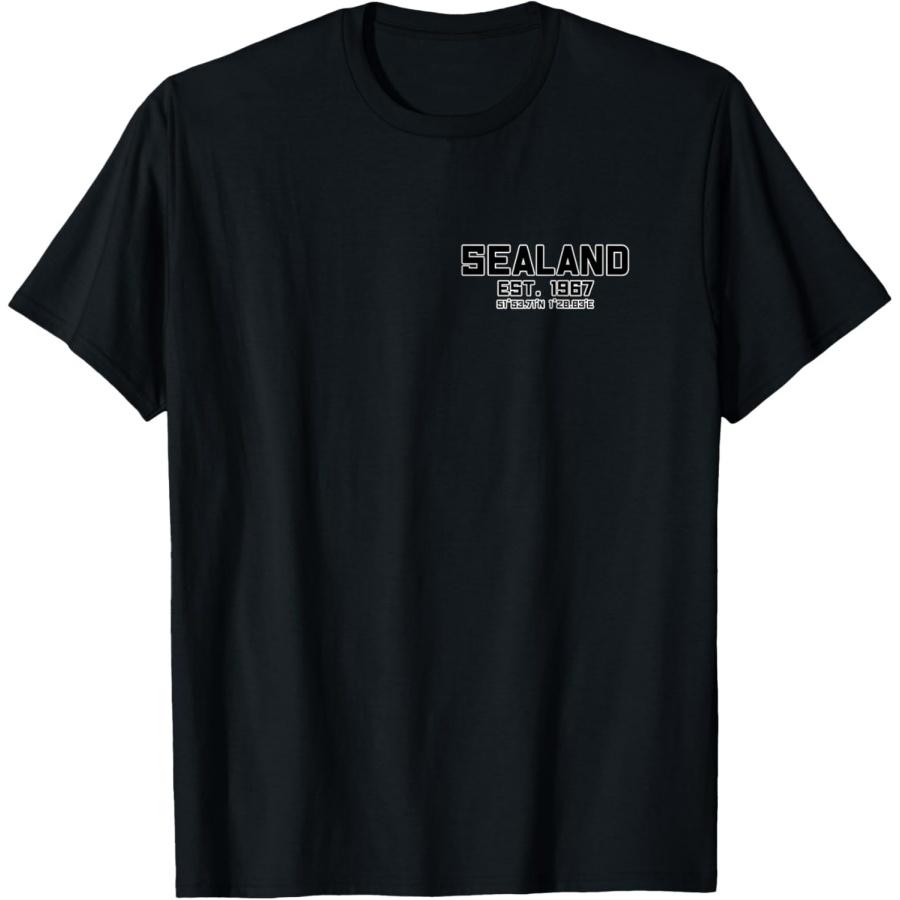 Seal of Sealand T-Shirt XXXXXL чёрный