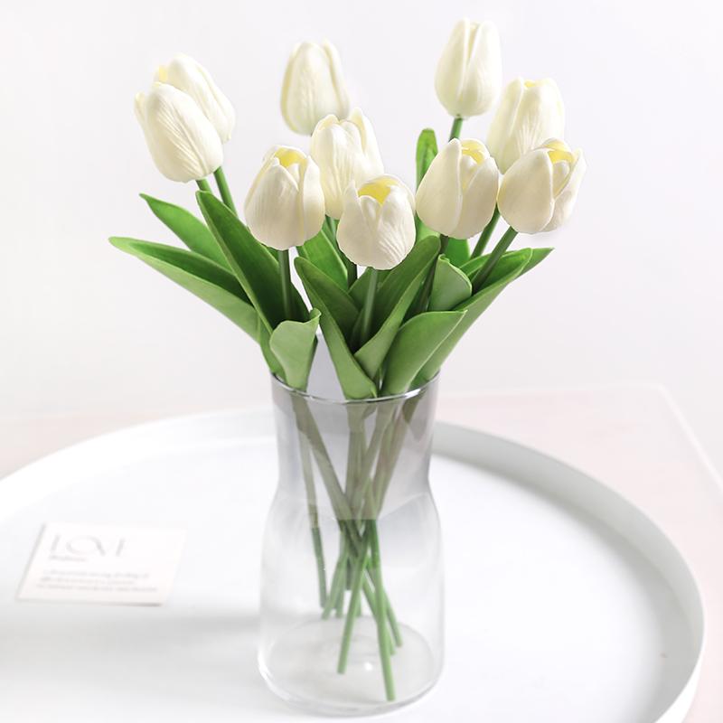 5/10Pcs Tulip Artificial Flowers Bouquet Foam Fake Flowers for Home Room Decor Garden Wedding Decoration DIY Vase Gift Accessory