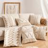 Modern Sofa Cushion Case Hidden Zipper Throw Pillow Cover Bohemian Fringe Pillow Cover  Inn
